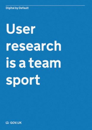 User research is a team sport